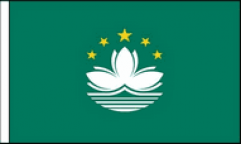 Macau Hand Waving Flags